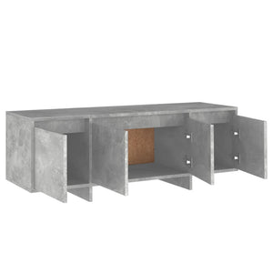 vidaXL TV-Schrank Betongrau 120x30x40,5 cm Holzwerkstoff