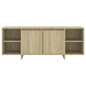 vidaXL TV-Schrank Sonoma-Eiche 130x35x50 cm Holzwerkstoff