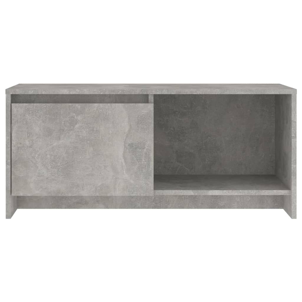 vidaXL TV-Schrank Betongrau 90x35x40 cm Holzwerkstoff