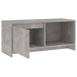 vidaXL TV-Schrank Betongrau 90x35x40 cm Holzwerkstoff