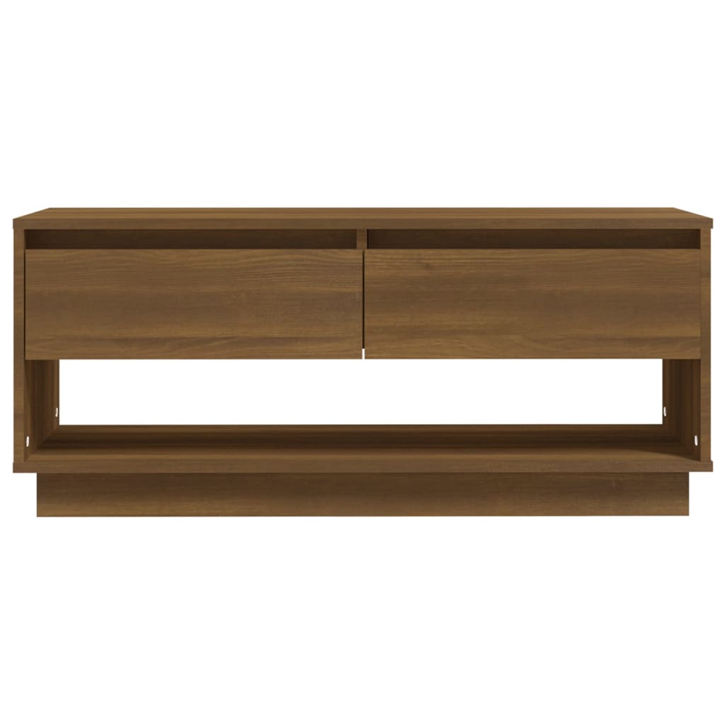 vidaXL TV-Schrank Braun Eichen-Optik 102x41x44 cm Holzwerkstoff