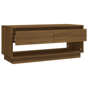 vidaXL TV-Schrank Braun Eichen-Optik 102x41x44 cm Holzwerkstoff