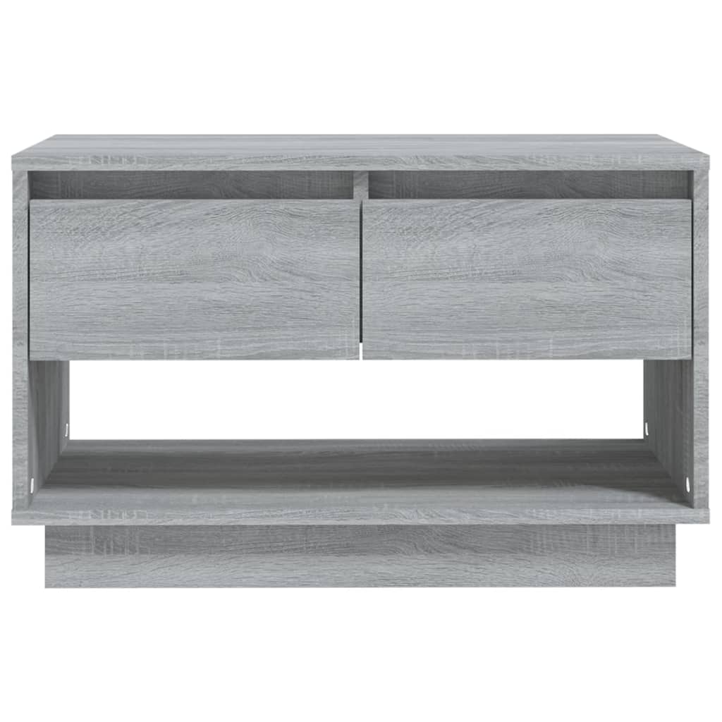 vidaXL TV-Schrank Grau Sonoma 70x41x44 cm Holzwerkstoff