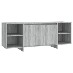 vidaXL TV-Schrank Grau Sonoma 130x35x50 cm Holzwerkstoff