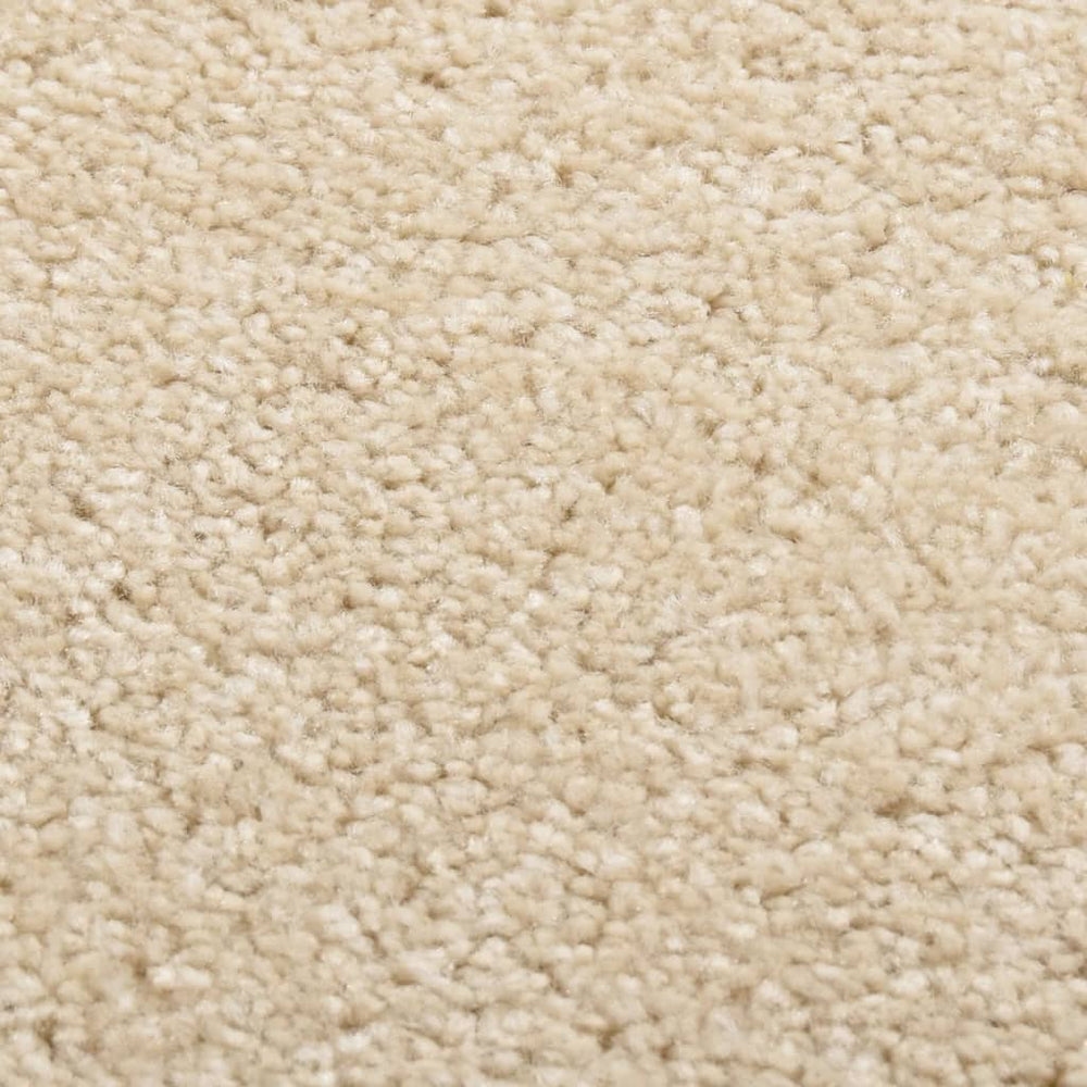 Teppich Kurzflor 240x340 cm Beige Stilecasa