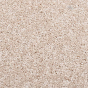 Teppich Kurzflor 80x150 cm Dunkelbeige