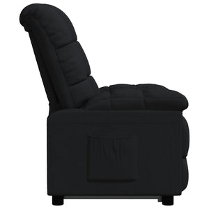 vidaXL Relaxsessel Schwarz Stoff