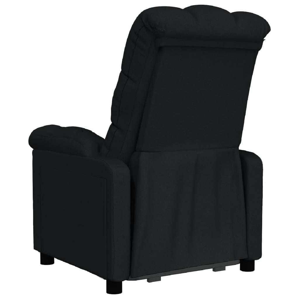 vidaXL Relaxsessel Schwarz Stoff