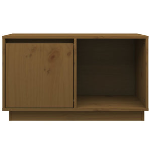 vidaXL TV-Schrank Honigbraun 74x35x44 cm Massivholz Kiefer