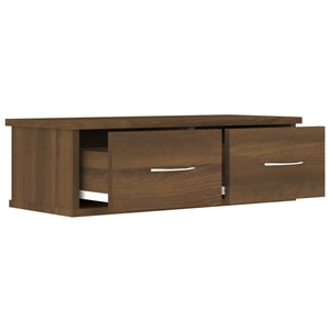 vidaXL Wandschrank Braun Eichen-Optik 60x26x18,5 cm Holzwerkstoff