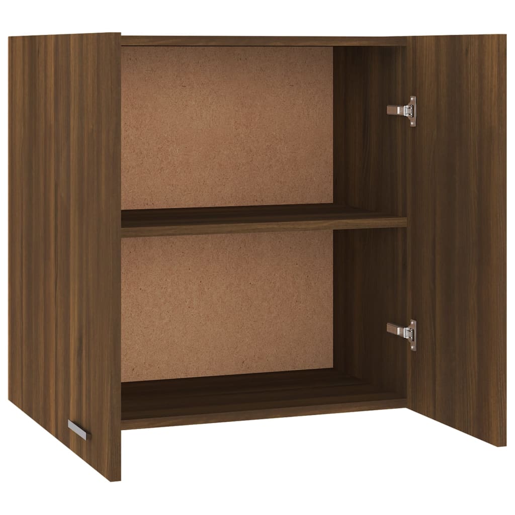 vidaXL Hängeschrank Braun Eichen-Optik 60x31x60 cm Holzwerkstoff