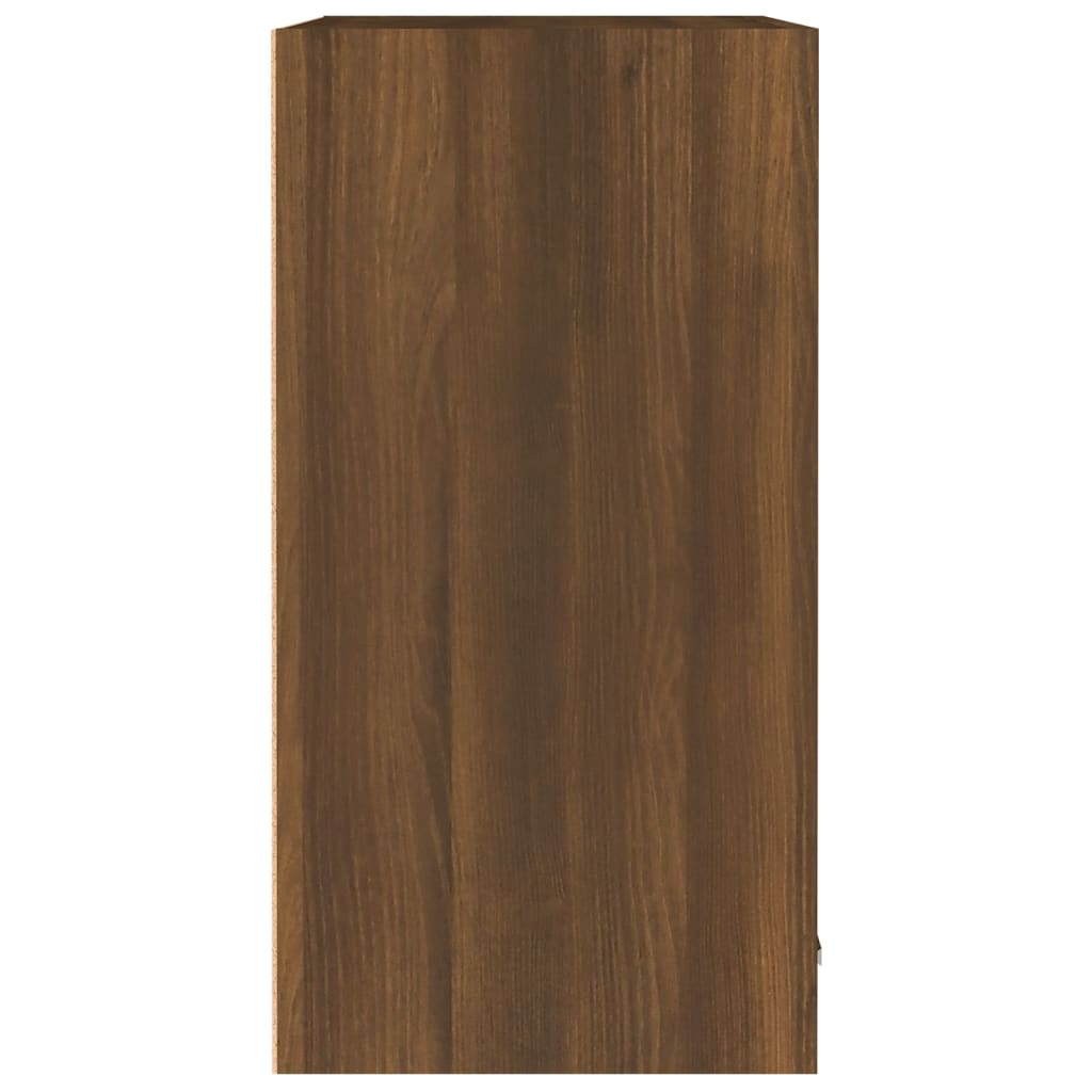 vidaXL Hängeschrank Braun Eichen-Optik 60x31x60 cm Holzwerkstoff