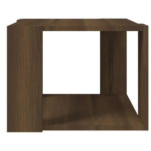 vidaXL Couchtisch Braun Eichen-Optik 40x40x30 cm Holzwerkstoff