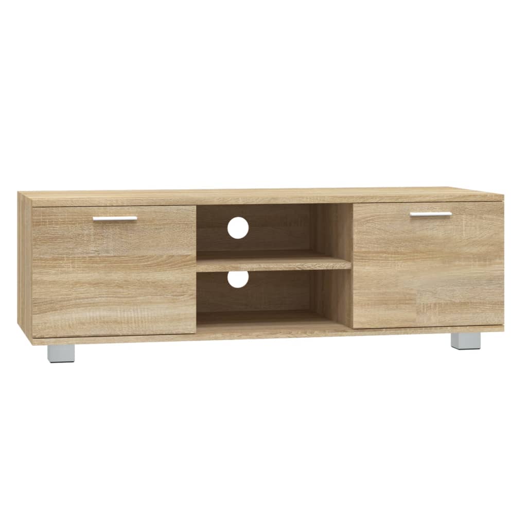 vidaXL TV-Schrank Sonoma-Eiche 120x40,5x35 cm Holzwerkstoff