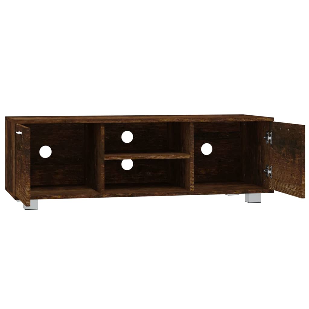 vidaXL TV-Schrank Räuchereiche 120x40,5x35 cm Holzwerkstoff