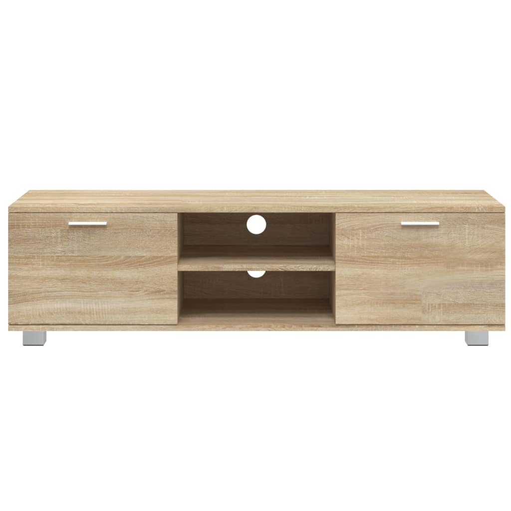 vidaXL TV-Schrank Sonoma-Eiche 140x40,5x35 cm Holzwerkstoff