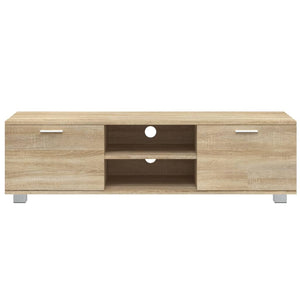 vidaXL TV-Schrank Sonoma-Eiche 140x40,5x35 cm Holzwerkstoff