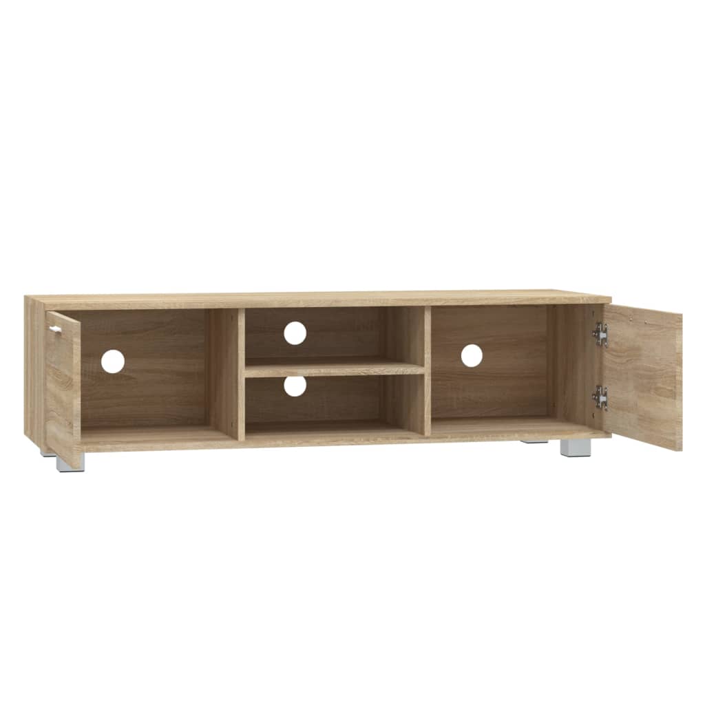 vidaXL TV-Schrank Sonoma-Eiche 140x40,5x35 cm Holzwerkstoff