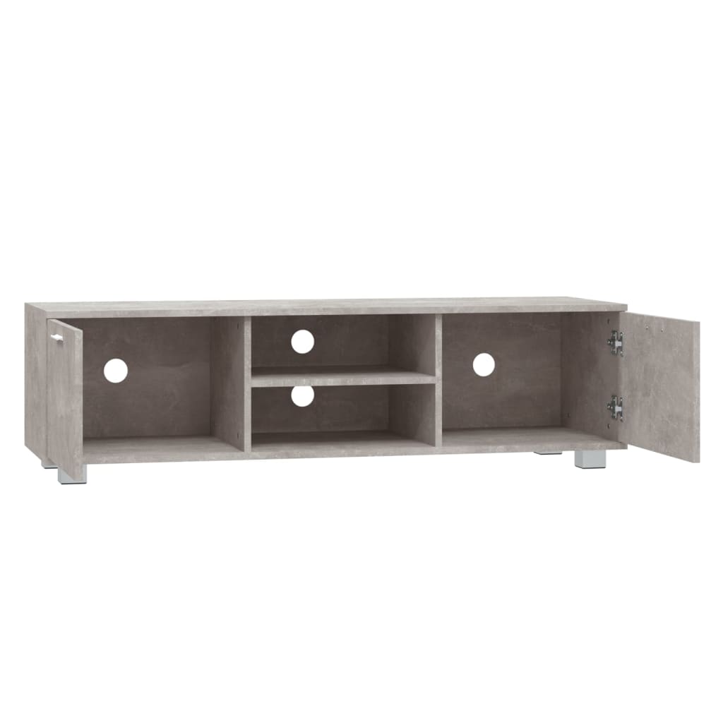 vidaXL TV-Schrank Betongrau 140x40,5x35 cm Holzwerkstoff