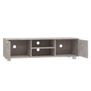 vidaXL TV-Schrank Betongrau 140x40,5x35 cm Holzwerkstoff