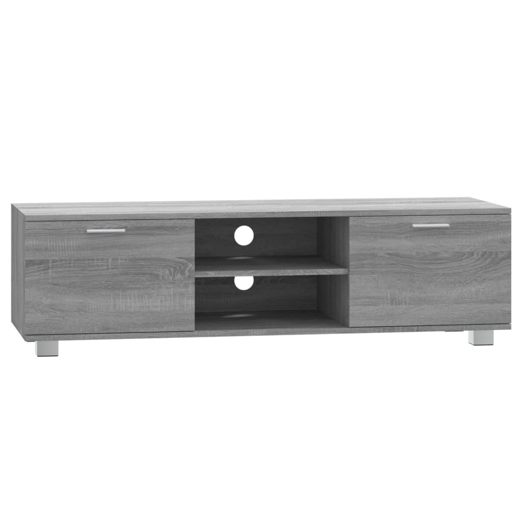 vidaXL TV-Schrank Grau Sonoma 140x40,5x35 cm Holzwerkstoff