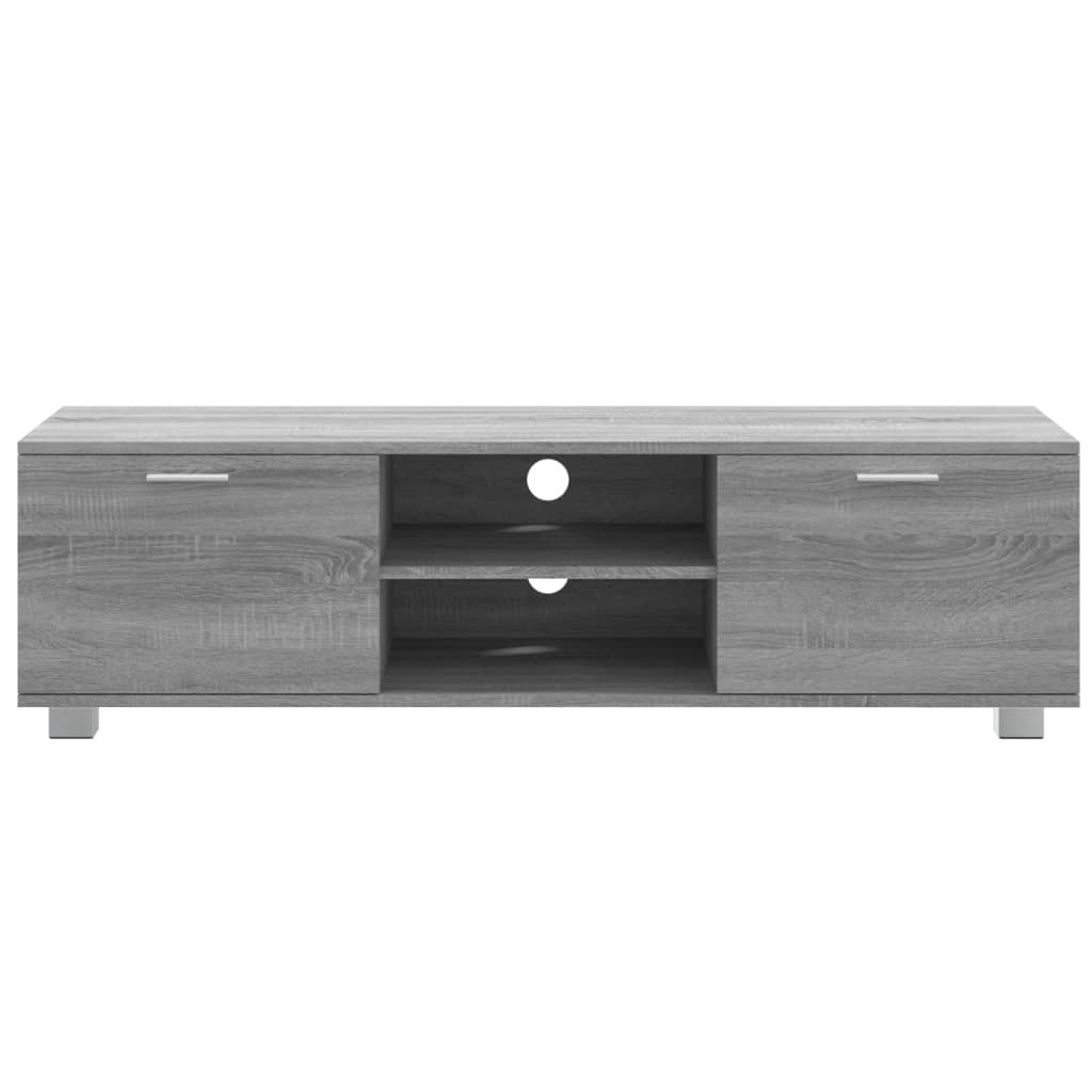 vidaXL TV-Schrank Grau Sonoma 140x40,5x35 cm Holzwerkstoff