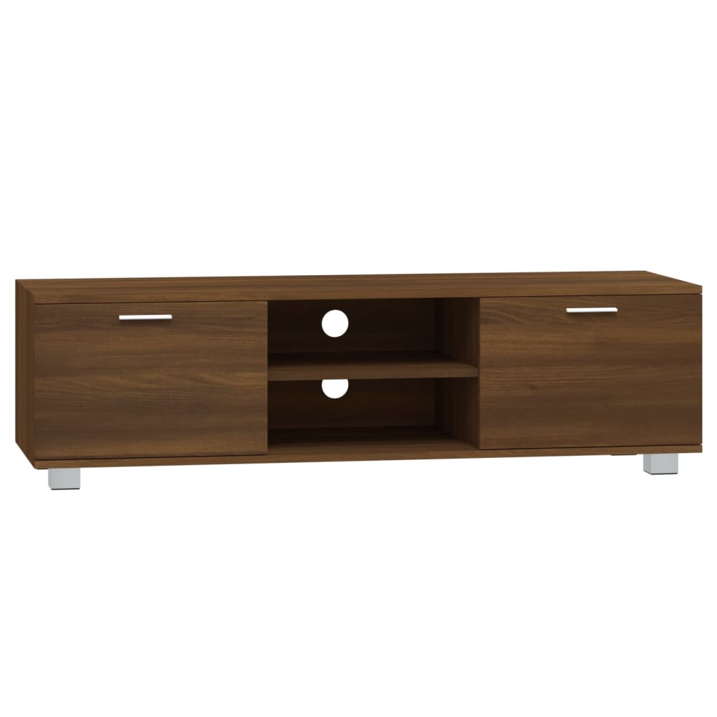 vidaXL TV-Schrank Braun Eichen-Optik 140x40,5x35 cm Holzwerkstoff