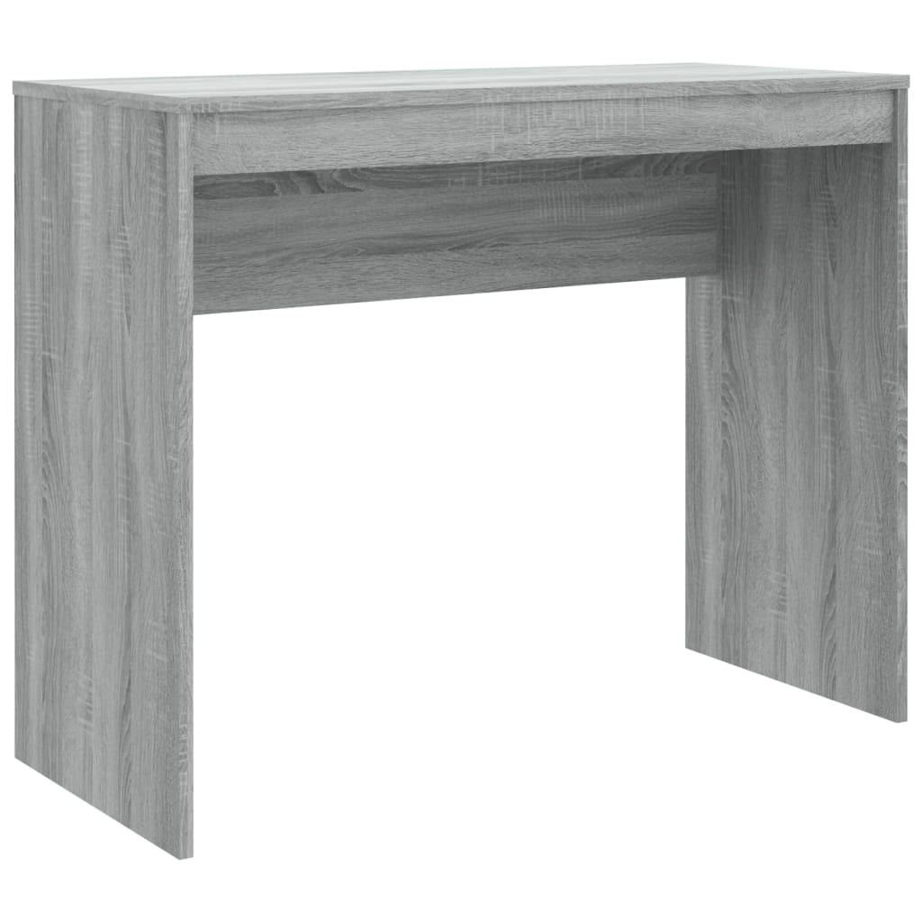 Schreibtisch Grau Sonoma 90x40x72 cm Holzwerkstoff Stilecasa