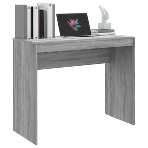 Schreibtisch Grau Sonoma 90x40x72 cm Holzwerkstoff Stilecasa