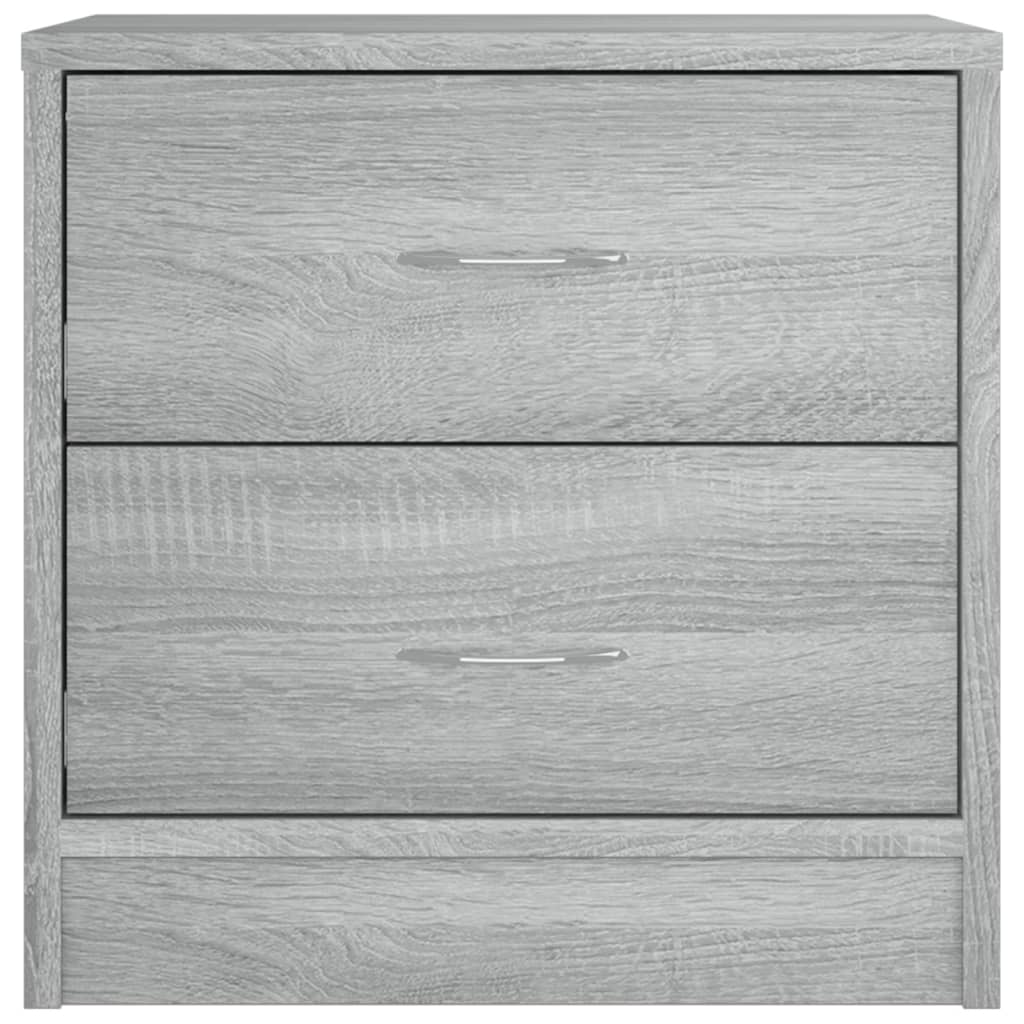 vidaXL Nachttisch Grau Sonoma 40x30x40 cm Holzwerkstoff