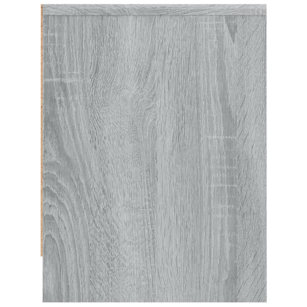 vidaXL Nachttisch Grau Sonoma 40x30x40 cm Holzwerkstoff