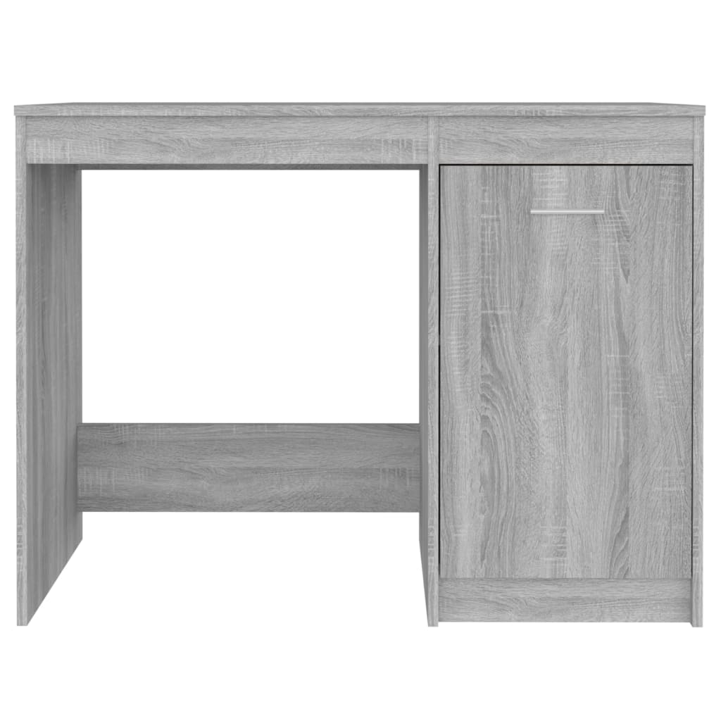 vidaXL Schreibtisch Grau Sonoma 100x50x76 cm Holzwerkstoff