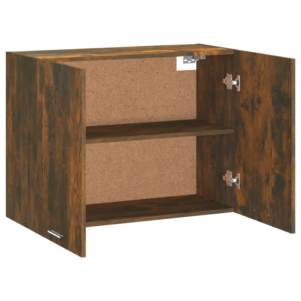 vidaXL Hängeschrank Räuchereiche 80x31x60 cm Holzwerkstoff