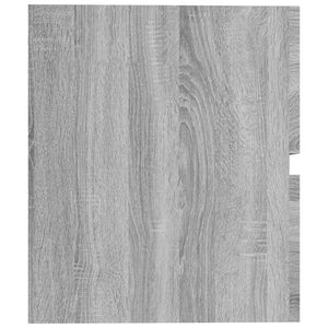 Waschbeckenunterschrank Grau Sonoma 60x38,5x45 cm Holzwerkstoff