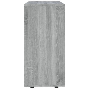 vidaXL Rollschrank Grau Sonoma 60x35x75 cm Holzwerkstoff