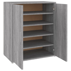 Schuhschrank Grau Sonoma 60x35x70 cm Holzwerkstoff Stilecasa