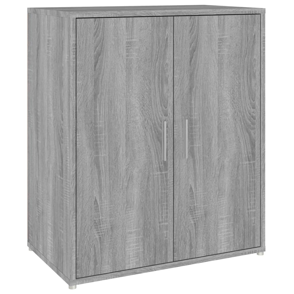 Schuhschrank Grau Sonoma 60x35x70 cm Holzwerkstoff Stilecasa