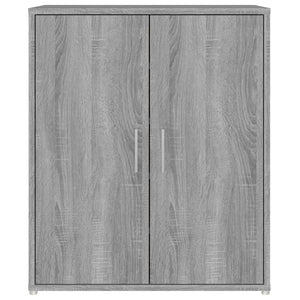 Schuhschrank Grau Sonoma 60x35x70 cm Holzwerkstoff Stilecasa