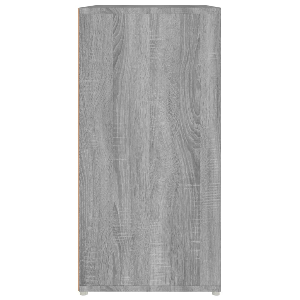 Schuhschrank Grau Sonoma 60x35x70 cm Holzwerkstoff Stilecasa