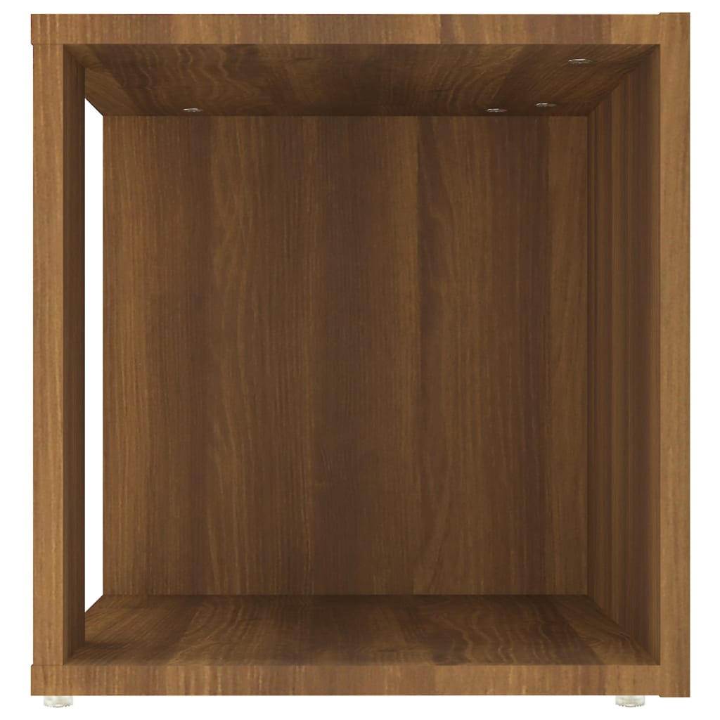 vidaXL Beistelltisch Braun Eichen-Optik 33x33x34,5 cm Holzwerkstoff