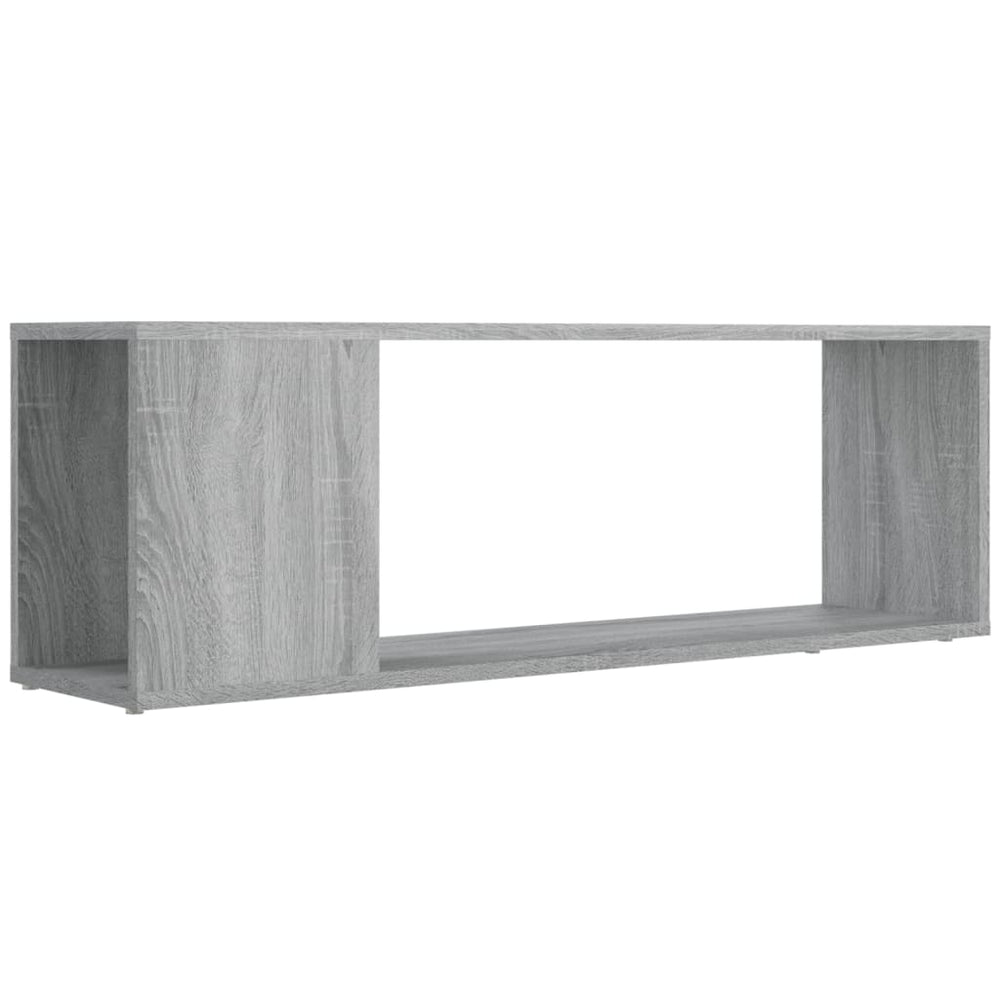 TV-Schrank Grau Sonoma 100x24x32 cm Holzwerkstoff VIDAXL