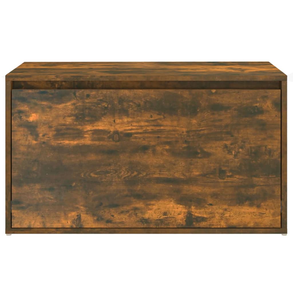 vidaXL Flurbank 80x40x45 cm Räuchereiche Holzwerkstoff