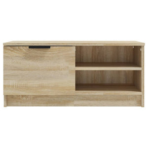 vidaXL TV-Schrank Sonoma-Eiche 80x35x36,5 cm Holzwerkstoff