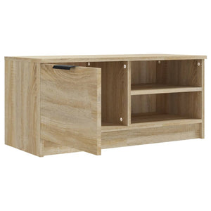 vidaXL TV-Schrank Sonoma-Eiche 80x35x36,5 cm Holzwerkstoff