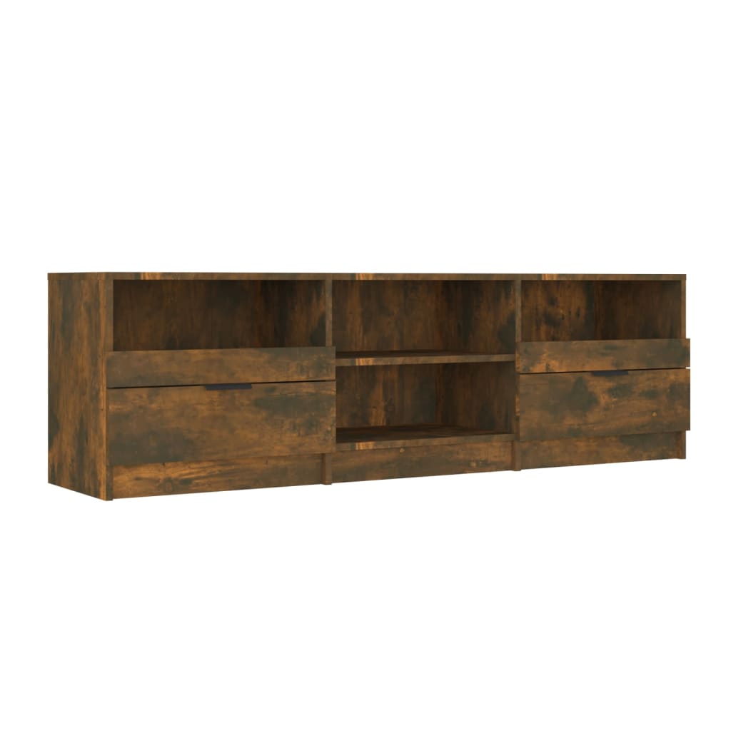 vidaXL TV-Schrank Räuchereiche 150x33,5x45 cm Holzwerkstoff