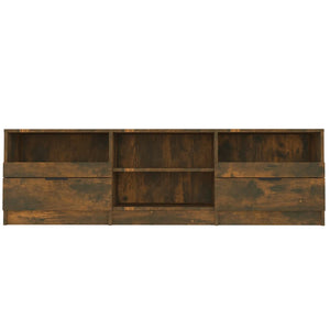 vidaXL TV-Schrank Räuchereiche 150x33,5x45 cm Holzwerkstoff