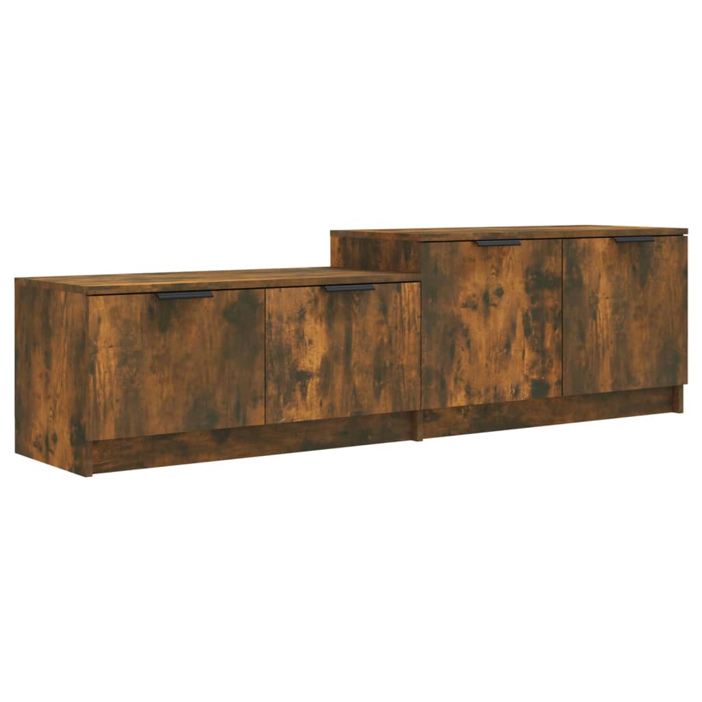 vidaXL TV-Schrank Räuchereiche 158,5x36x45 cm Holzwerkstoff