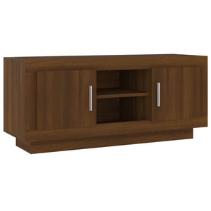 vidaXL TV-Schrank Braun Eichen-Optik 102x35x45 cm Holzwerkstoff