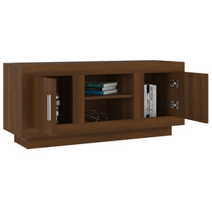 vidaXL TV-Schrank Braun Eichen-Optik 102x35x45 cm Holzwerkstoff