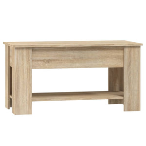 vidaXL Couchtisch Sonoma-Eiche 101x49x52 cm Holzwerkstoff